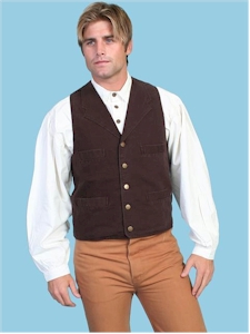 Western Canvas Vest