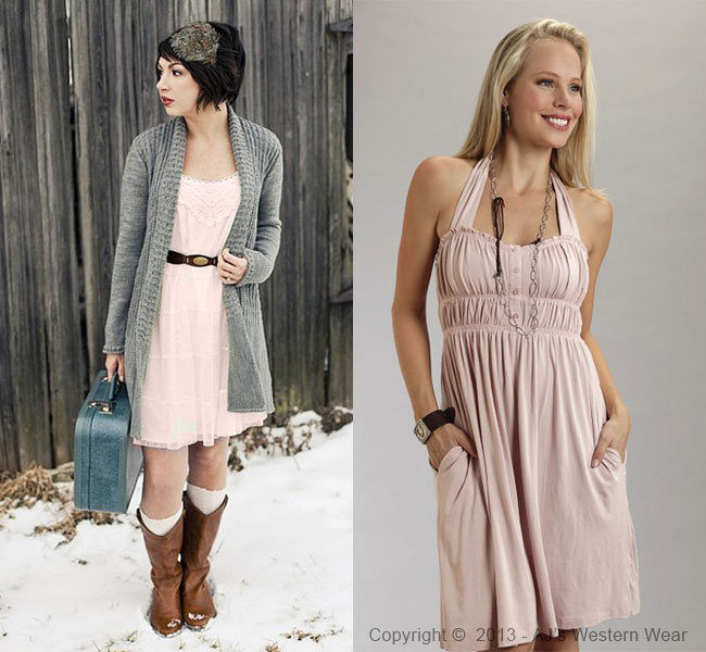 dresses with western boots