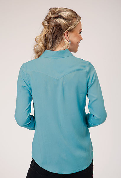 Chemise western écossaise coton et lin pour femme | Ralph Lauren® FR