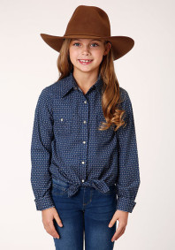 Girl's Western Cowgirl Shirt ~NORTH SOUTH ARROWS