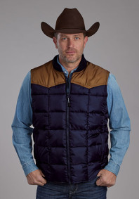 Men's Western Vest ~ MEN'S PRICE POINT POLY FILL VEST