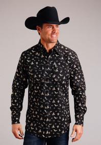 Mens Stetson Western Shirt ~ STETSON CONVERSATION