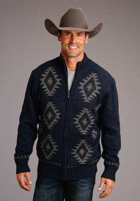 Stetson Aztec Patterned Cardigan