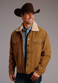 Stetson Jacket  ~  VINTAGE TAN SUEDE