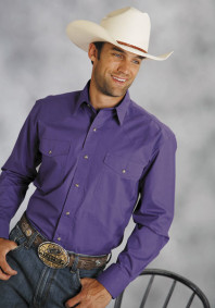 Mens Big & Tall Western Shirt - Majesty