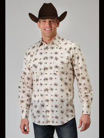 Roper Big & Tall Long Sleeve Western Shirt ~ VINTAGE FLORAL