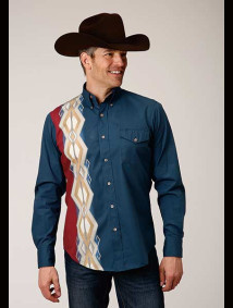 Roper Long Sleeve Vintage Shirt ~ ARROW VERTICAL