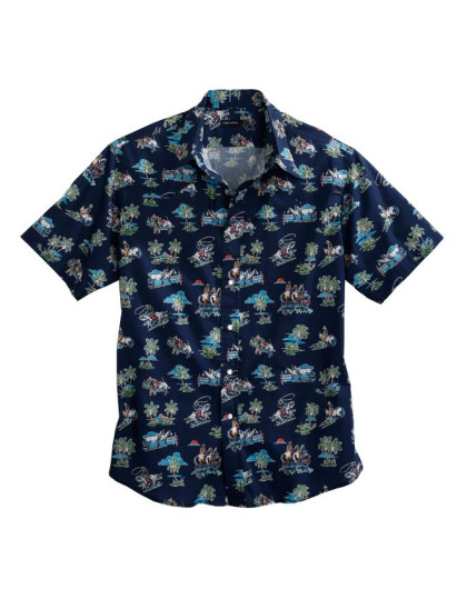 Mens Tin Haul Short Sleeve Western Shirt ~  COWBOY TROPICS