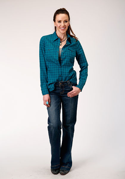 Legendary Western Shirt Plus Size Understated Ground (Size 3X