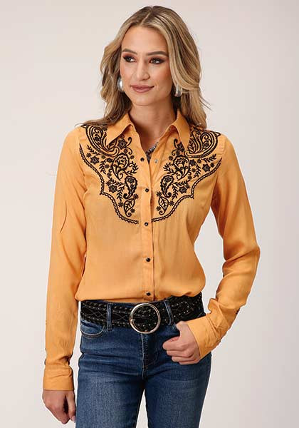 Roper Womens Western Shirt ~ RAYON CHALLIS