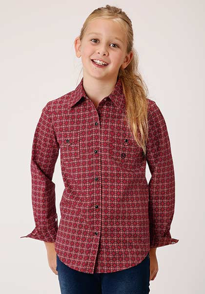 Girl's Western Shirt ~ GRAND DAD'S PAISLEY