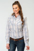 Womens Roper Western Shirt ~  MULTI PLAID