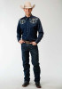 Embroidered Old West Shirt ~ NAVAJO