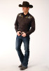 Embroidered Old West  Mens Western Shirt ~ P/R TWILL
