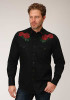 Roper Fancy Retro Cotton Shirt ~ Roses