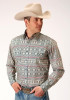 Roper Long Sleeve Plaid Shirt ~ TRIBAL TEXTURE