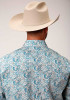 Roper Long Sleeve Shirt ~ TURQ PAISLEY