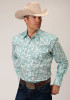 Roper Long Sleeve Snap Shirt ~ JADE PAISLEY