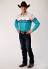 Roper Long Sleeve Shirt ~ ROPERING BORDER
