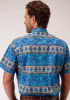West Made Short Sleeve Snap Shirt ~ TROPIC AZTEC