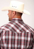 Roper Big & Tall Short Sleeve Western Shirt ~ BARN PLAID