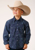 Boys Western Cowboy  Snap Shirt ~ VINTAGE PAISLEY