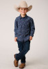 Boys Western Cowboy  Snap Shirt ~ VINTAGE PAISLEY