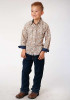 Boys Western Cowboy Snap Shirt ~ GRAND DAD'S PAISLEY