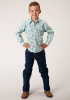 Boys Western Cowboy Snap Shirt ~ JADE PAISLEY