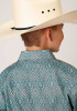 Boys Western Cowboy Snap Shirt ~ MEDALLION PAISLEY