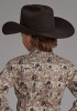 Boys Western Cowboy  Snap Shirt ~  BRUSHSTROKE COWBOYS PRINT