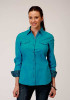 West Made Womens Western Shirt ~ DEEP TEAL