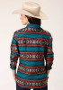 Womens Western Blouse ~ OMBRE AZTEC