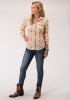 Womens Western Shirt ~ COWGIRLS PRT RAYON