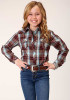 Girl's Western Cowgirl Shirt ~SOUTHWEST PLAID