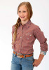 Girl's Western Cowgirl Shirt ~ CLAY FOULARD