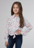 Roper Girls Western Shirt ~ SCATTERED AZTEC PRINTED RAYON,