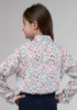 Roper Girls Western Shirt ~ SCATTERED AZTEC PRINTED RAYON,