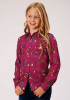 Girl's Western Cowgirl Shirt ~ Retro Cowboys