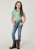 Roper Girls Western Shirt ~ LT BLUE DENIM WESTERN BLOUSE