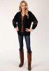 Womens BLACK VELVET Jacket