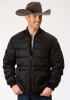 Western Jacket ~ BLACK MENS JACKET