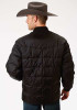Western Jacket ~ BLACK MENS JACKET