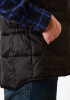 Men's Western Vest ~ BLACK MENS OUTERWEAR