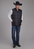 Western Vest  ~ MEN'S BLACK PRICE POINT VEST