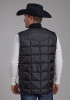 Western Vest  ~ MEN'S BLACK PRICE POINT VEST