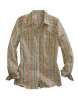 Tin Haul Vintage Womens Western Shirt ~ WALLPAPER STRIPE