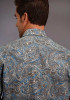 Stetson Shirt ~ BLUE SADDLE PAISLEY