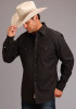 Stetson Shirt ~ CHARCOAL CORDED DENIM SHIRT