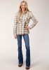 Stetson Womens Plaid Shirt Jacket